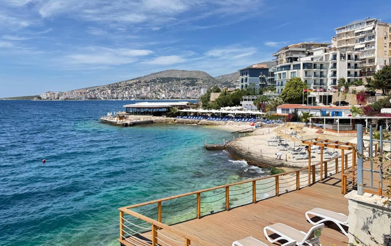 Viola Sea View Penthouse Apartamento Sarandë Exterior foto