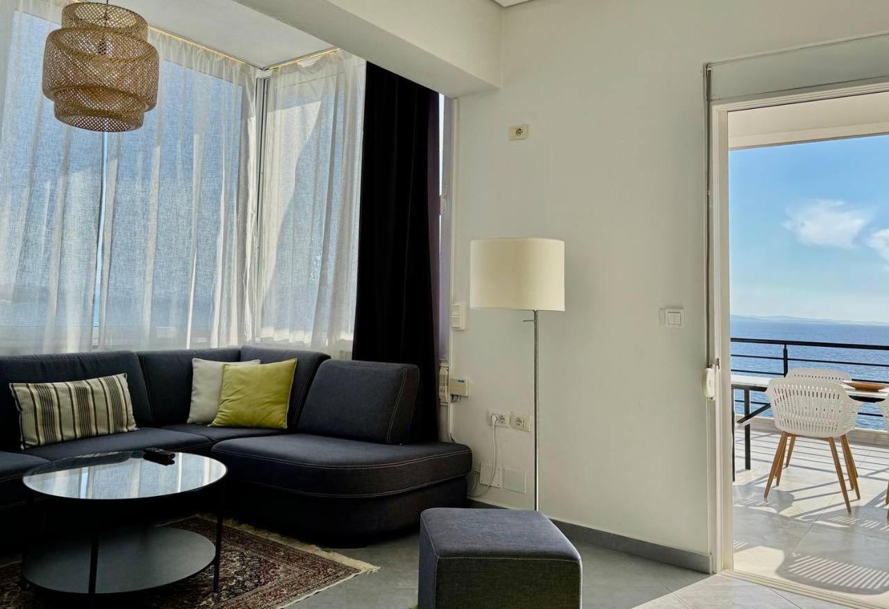 Viola Sea View Penthouse Apartamento Sarandë Exterior foto