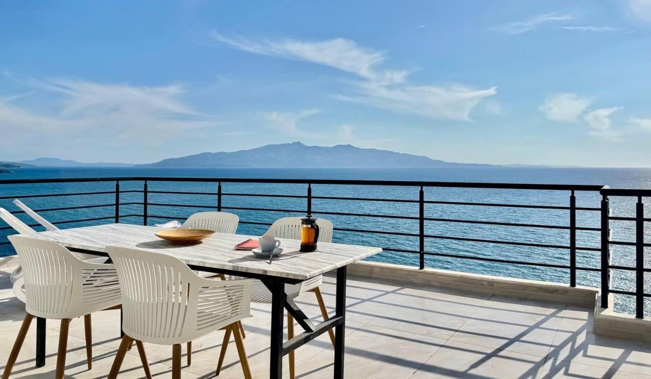 Viola Sea View Penthouse Apartamento Sarandë Exterior foto