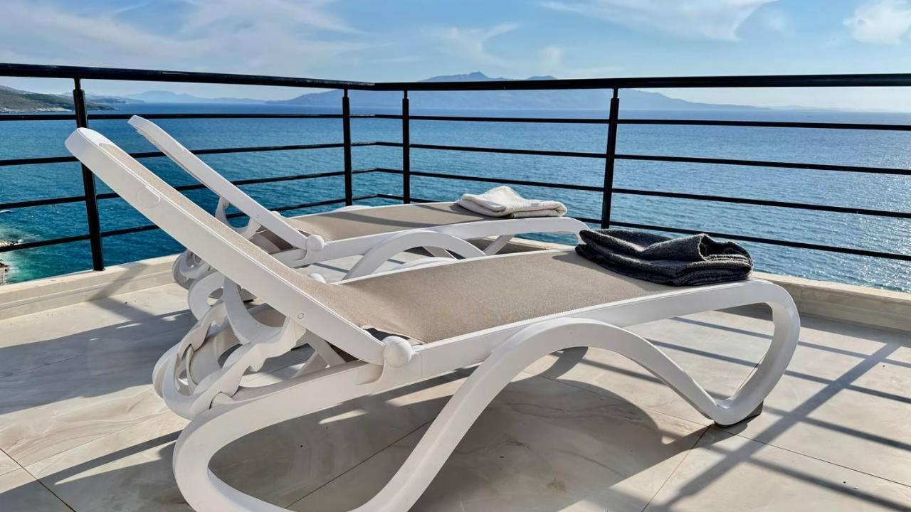 Viola Sea View Penthouse Apartamento Sarandë Exterior foto